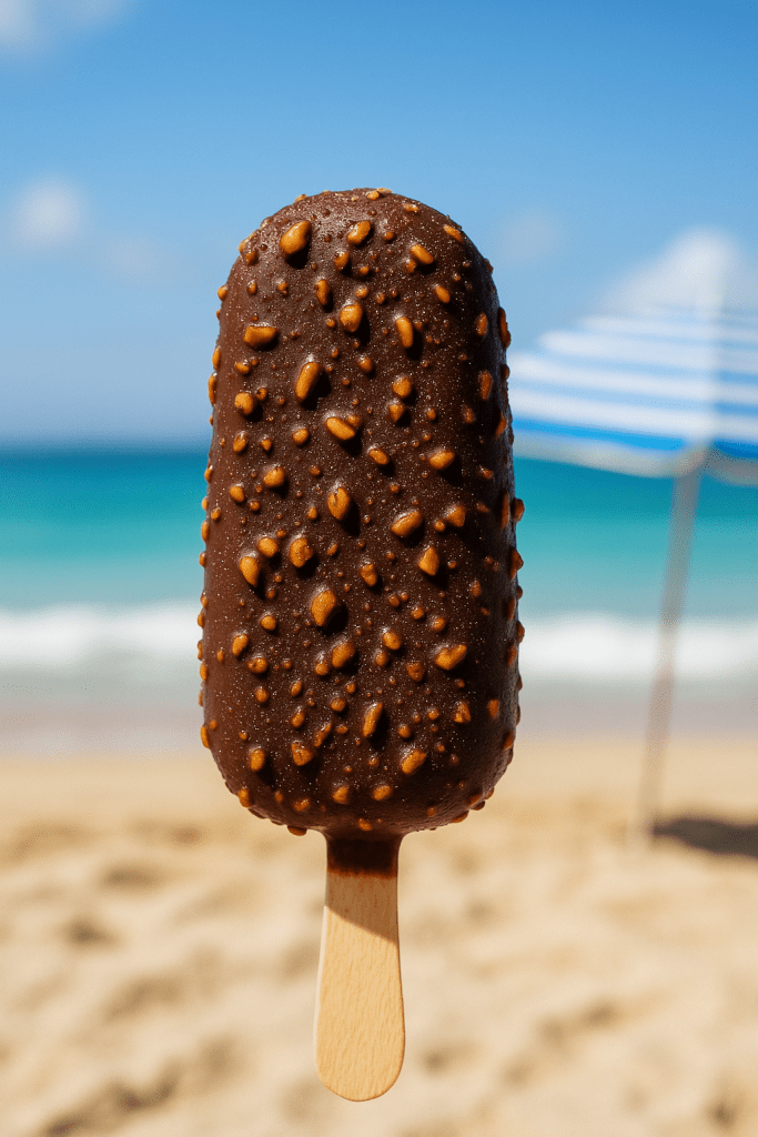 ארטיק על חוף הים, כדימוי מקביל למחיר ספר במבצע שעולה עכשיו כמו ארטיק